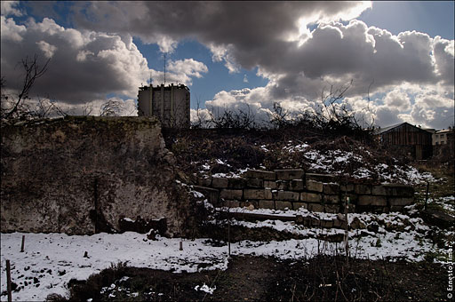 snow, neige, banlieue