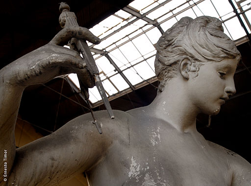 statue, compas, jeune_fille, 19e_siecle, journee_des_femmes