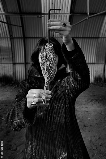 serre, portrait, quenouille