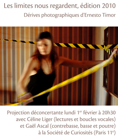 Paris, Société de Curiosités : traces !