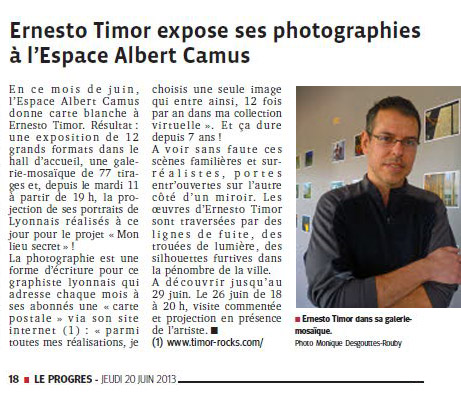 Last minute incartade ?