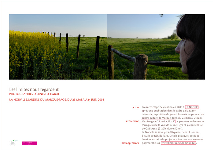 La Norville, mai-juin 2008 : traces !