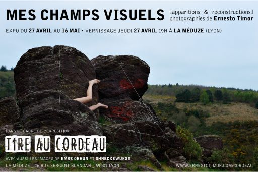 Photo et graphisme © Ernesto Timor - Mes champs visuels : expo à la Méduze