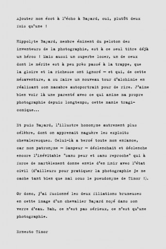 Texte et réalisation © Ernesto Timor
