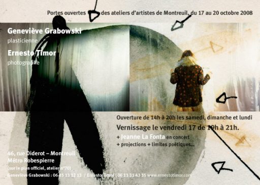 flyer-portes-ouvertes-montreuil-2008 Photo © Ernesto Timor -