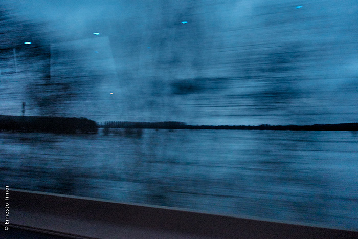 Le point de vue de ma fenêtre (de bus)