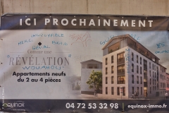 Lyon, Croix Rousse, le 25 mars 2020.