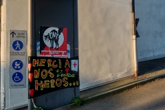 Lyon, Croix Rousse, le 25 mars 2020.
