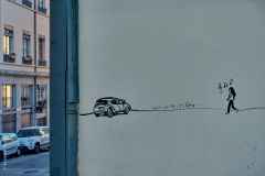 Lyon, Croix Rousse, le 25 mars 2020.
