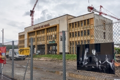 Lyon, Confluence, le 28 avril 2020.