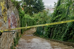 Lyon, Croix Rousse, le 2 mai 2020.