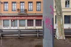 Lyon, Croix Rousse, le 3 mai 2020.
