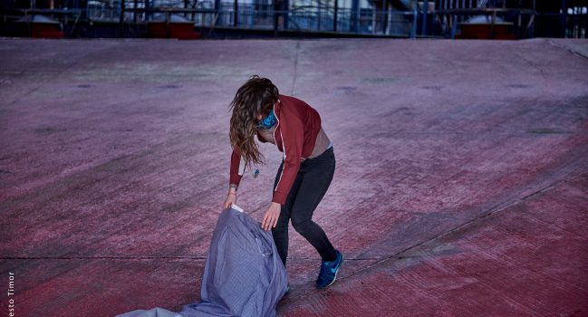La pente rouge