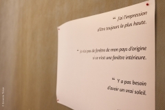 Rencontres de Chabeuil, expo au Centre culturel.